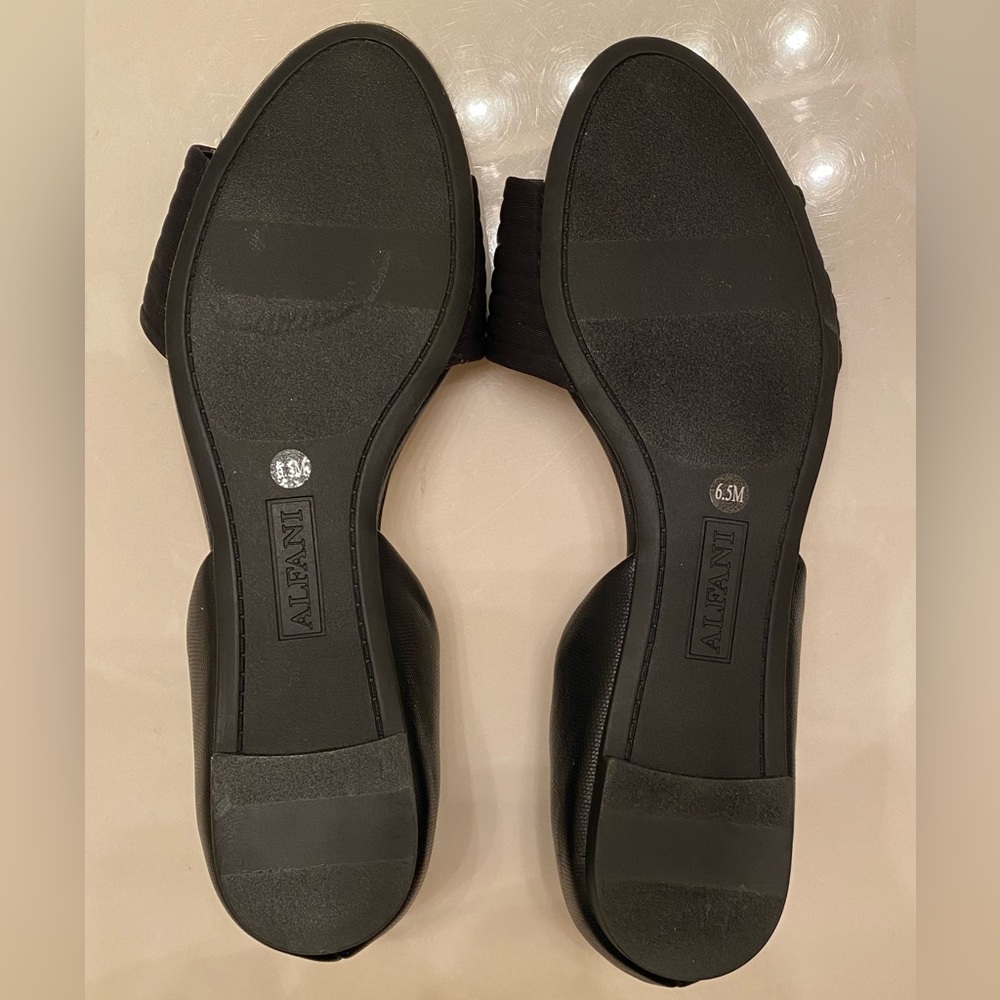 Alfani D’Orsay Open Toe Flats - Picture 7 of 7